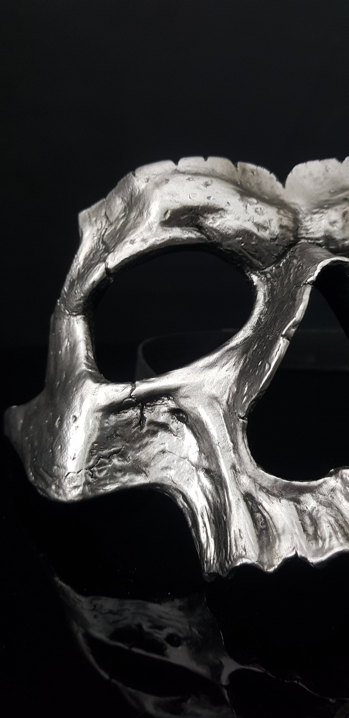 Masques Crâne Métal Dandy | Créations Artisanales Premium
