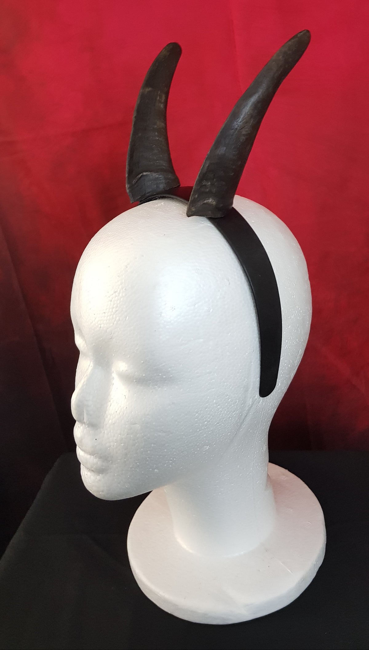 Cornes de chèvre en Résine — Cosplay, Démon, Satyre & Spectacle