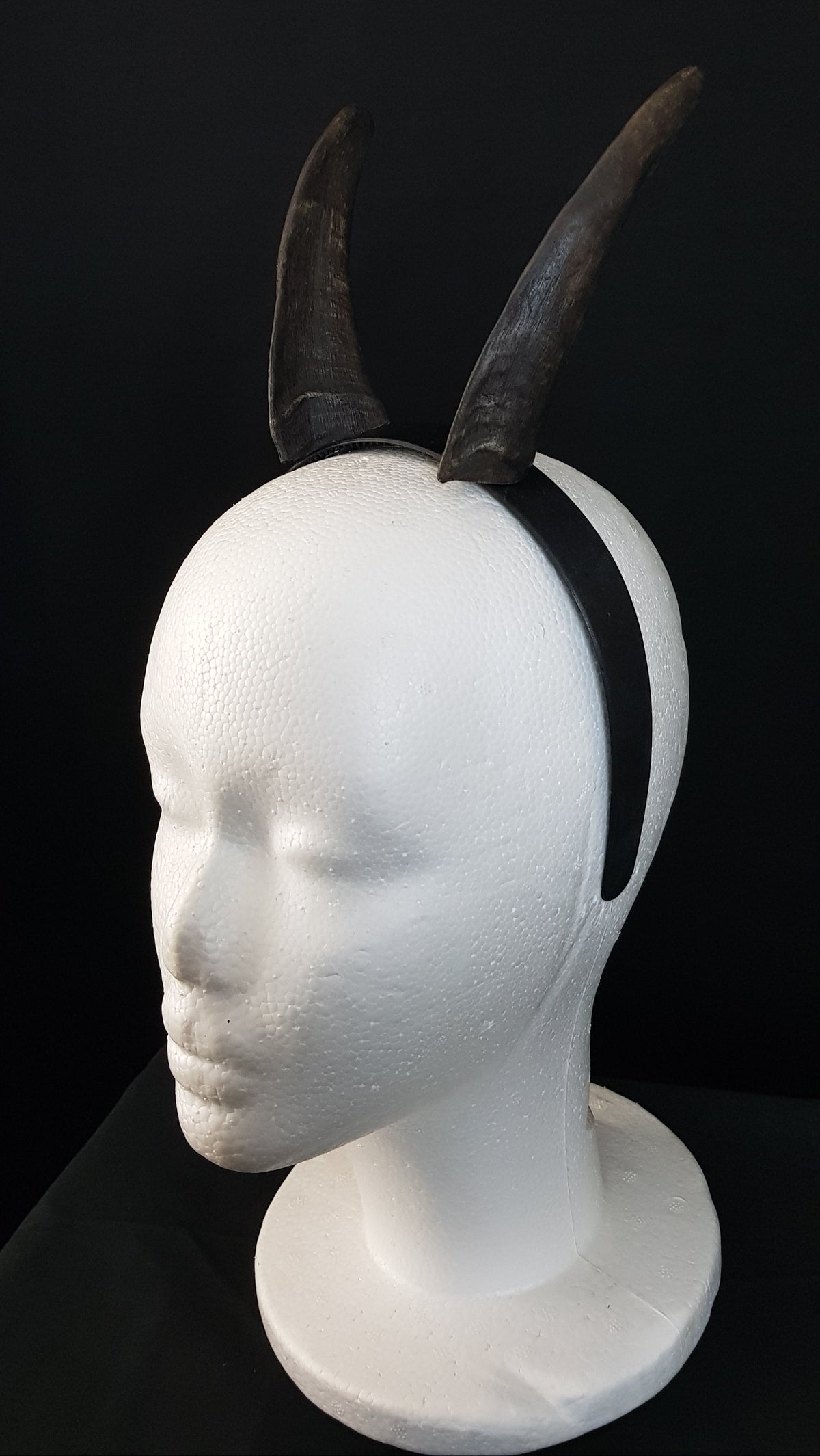 Cornes de chèvre en Résine — Cosplay, Démon, Satyre & Spectacle