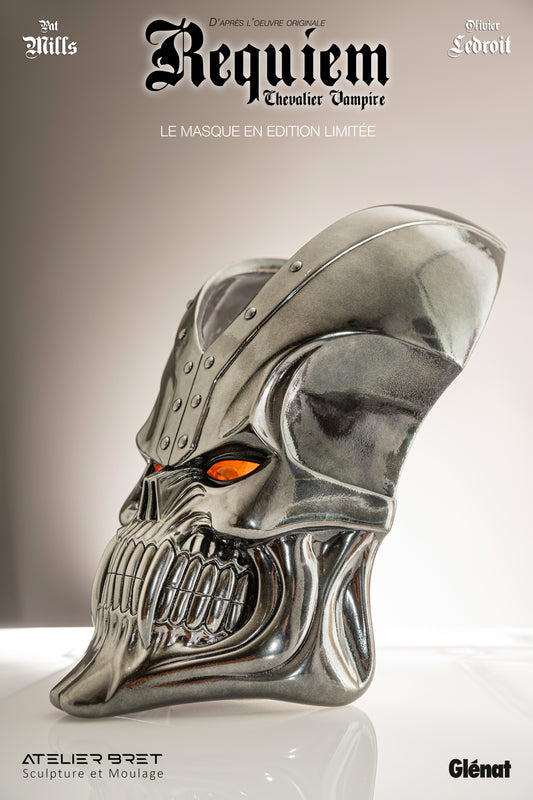 Photo publicitaire masque Requiem