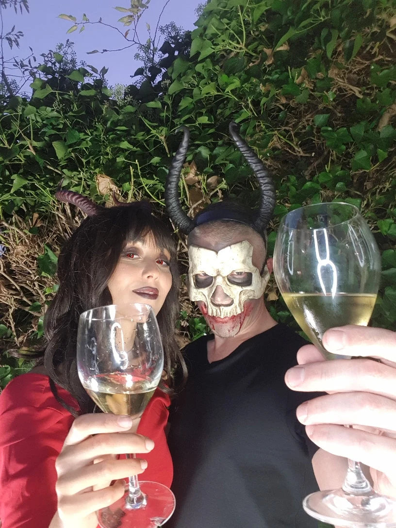 Cornes d'antilope en Résine — Cosplay, Démon, Maléfique & Spectacle