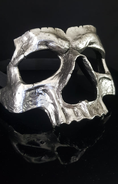 Masques Crâne Métal Dandy | Créations Artisanales Premium